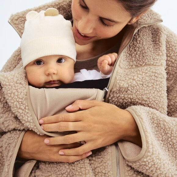 H&M MAMA Before & After Babywearing Fleece Jacket - Picture 4 of 10